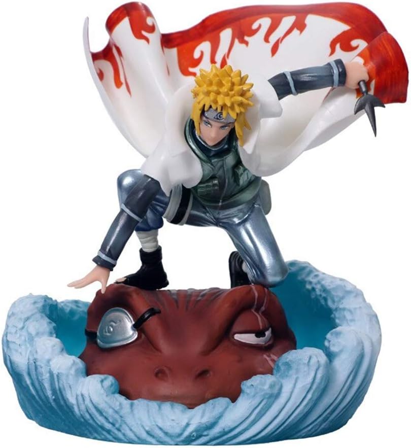 NamekPlanet - Minato Namikaze Gamabunta Naruto Shippuden Figure Toy - 18 cm