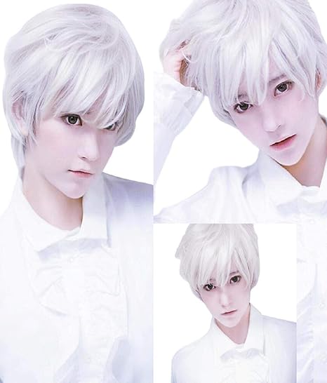Yeefant Wigs For Men Adult Man Guy Wig Short Boy Band Wig Short