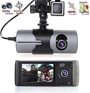 HUAXING Car Dash Cam 1080P FHD DVR Car Driving Recorder 2.7" LCD Screen 140°Wide Angle, G-Sensor, WDR, Parking Monitor,