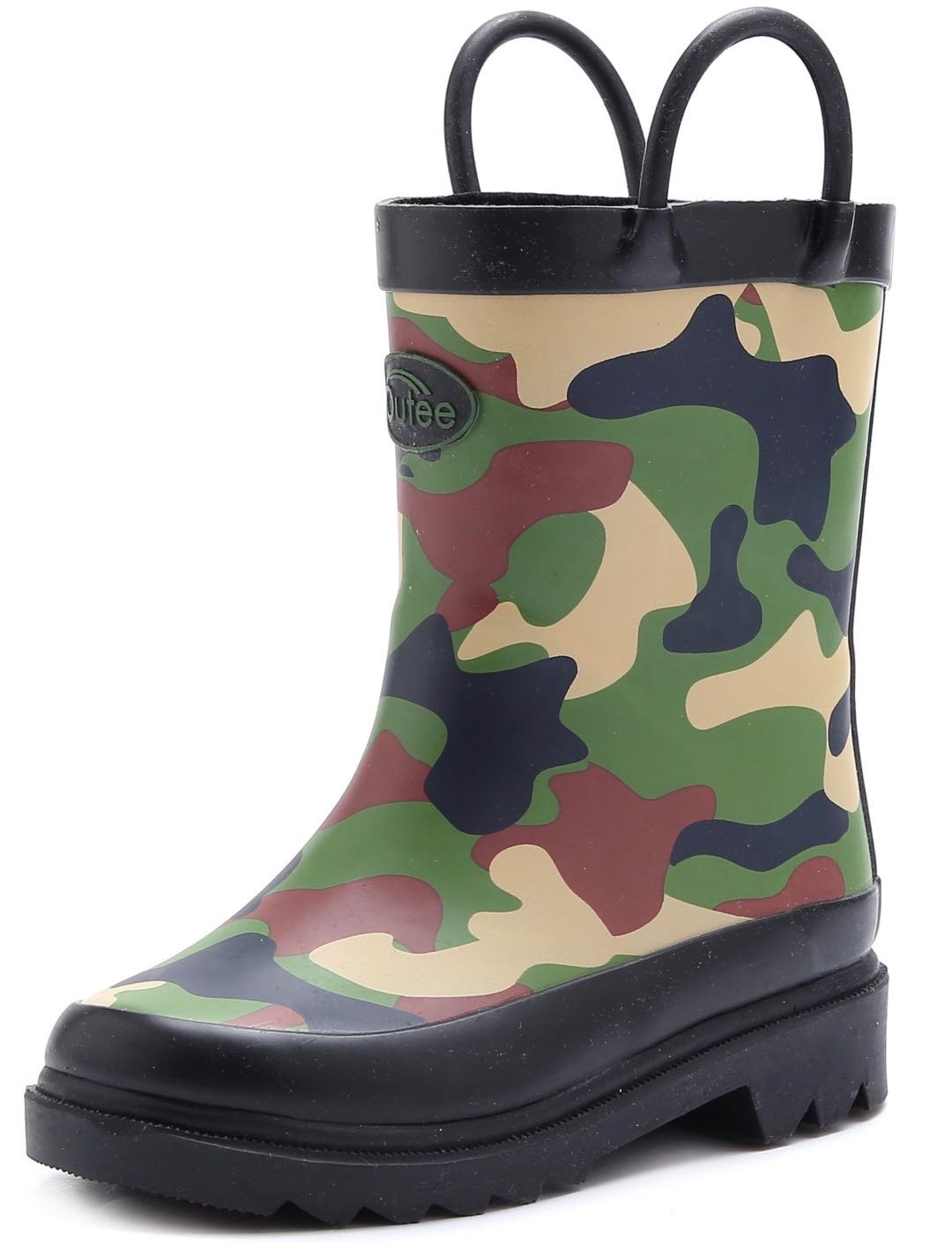 boys camo rain boots