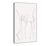 GO EHG Female Fine Line Art, Empowering Women