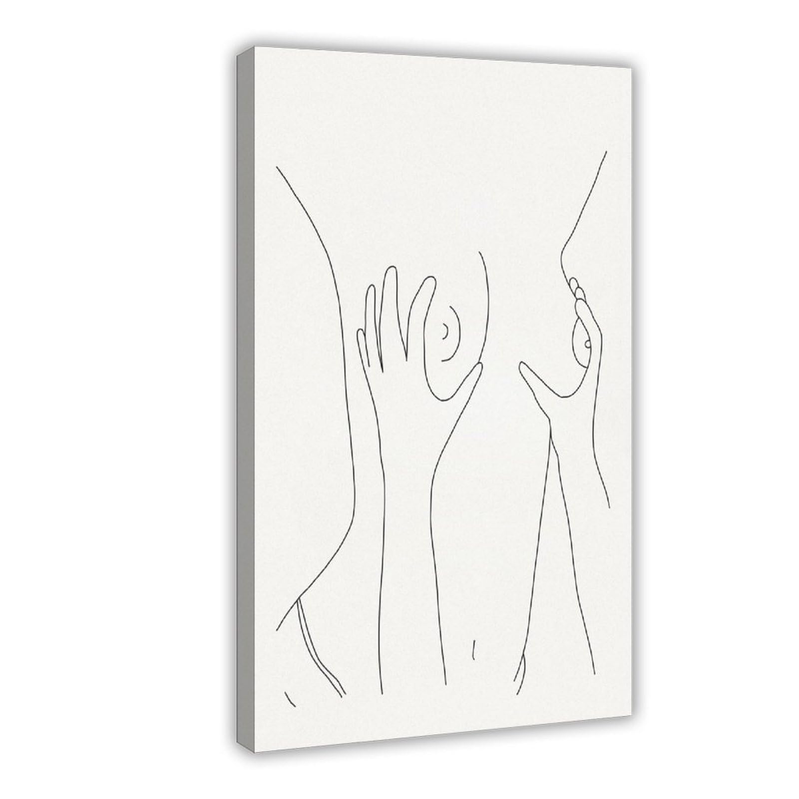 GO EHG Female Fine Line Art, Empowering Women