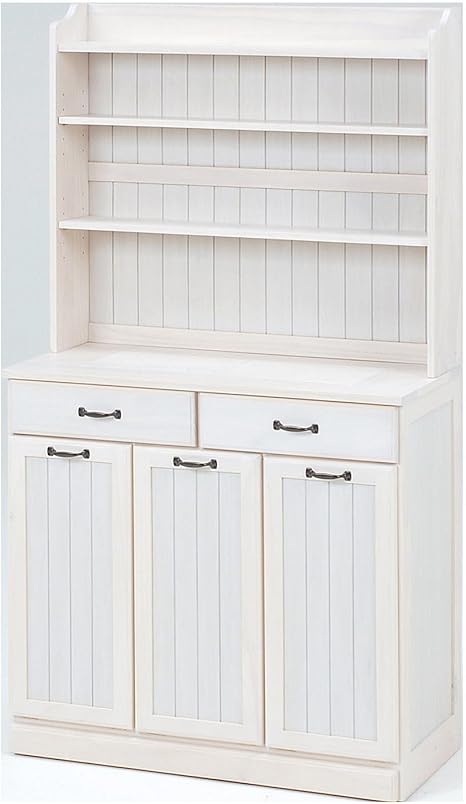 Amazon キッチンカウンター 食器棚 ダストボックス収納付 ｓｉｓｉｍｕｄｗｓｉｓ 食器棚 オンライン通販