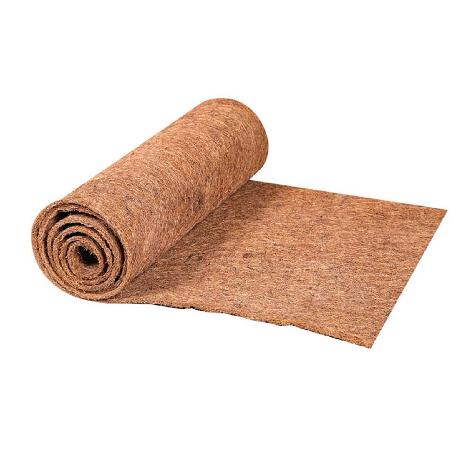 Coco Fiber Liner, 50 x 30 cm/ 20 x 12 in Coconut Hanging Basket Liner Coco Mat Planter Liner Reusable Hanging Basket Liners Coir Mat Liner Planter Liners for Wooden Planter Trough Liners