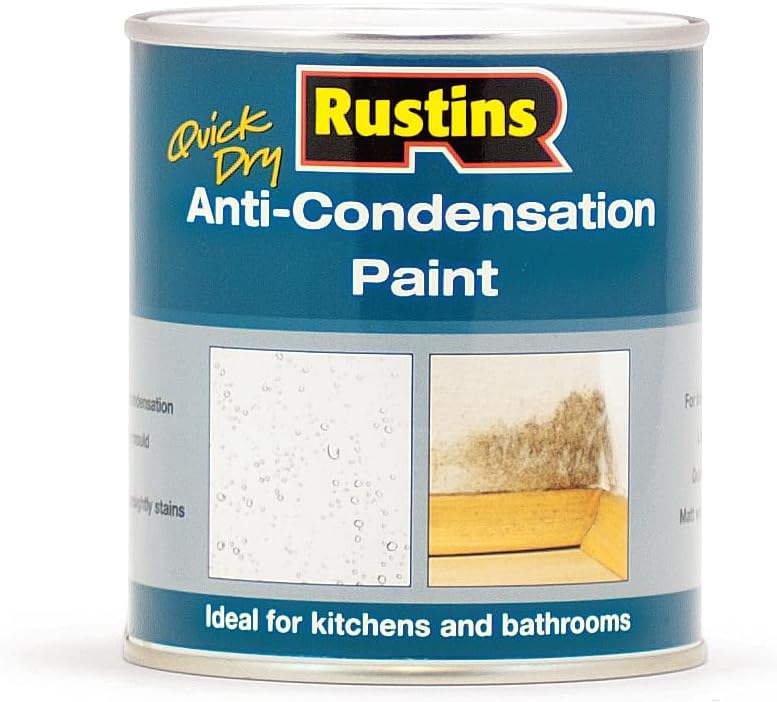 Rustins Anti-Condensation Paint 500ml - Prevents Damp and M mould