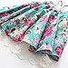 LittleSpring Toddler Girls Dresses Casual Summer Beach Floral Lace Sundress for Kids Mint Green 4T