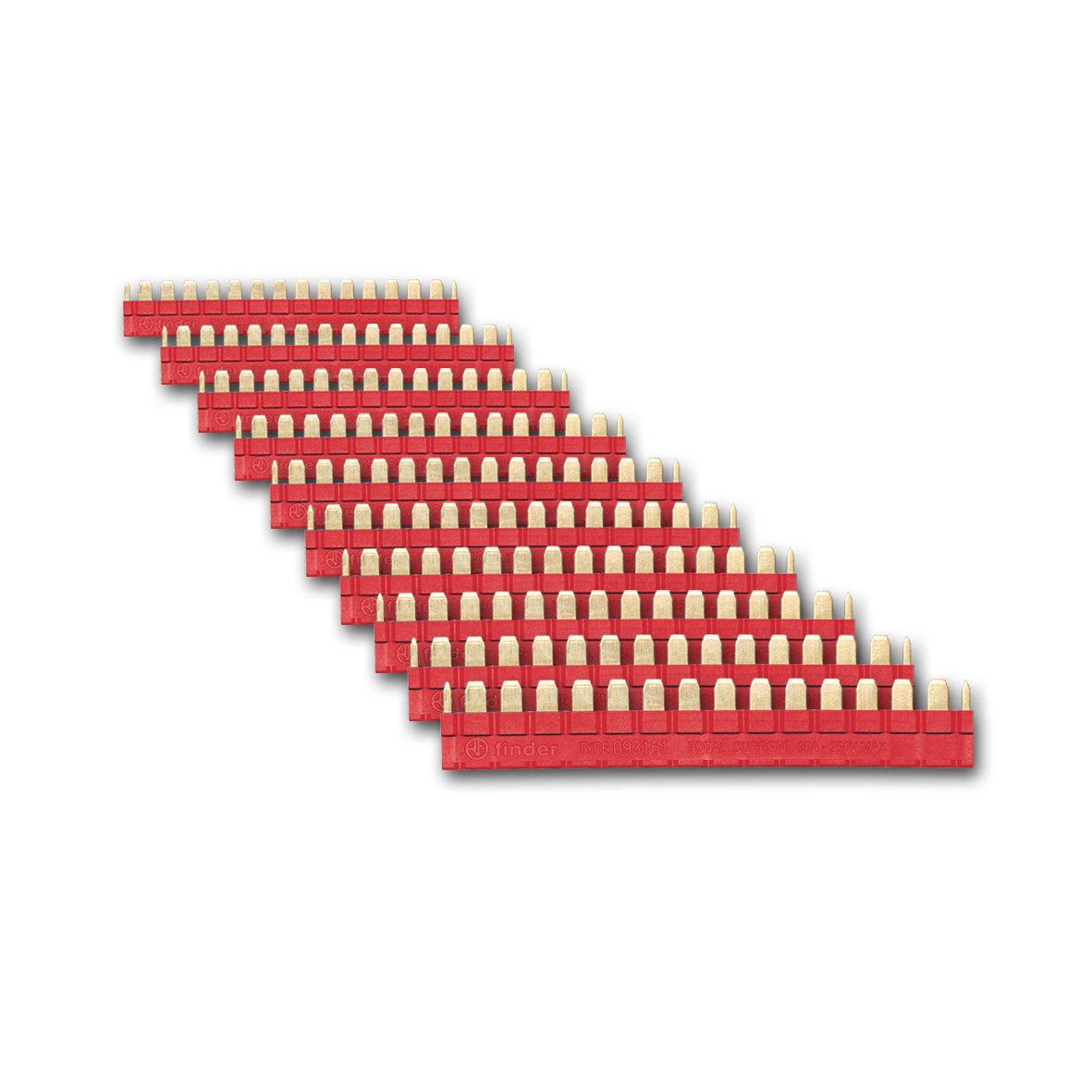 Finder Red 16 Pin Comb 39 Series Contactor Relay