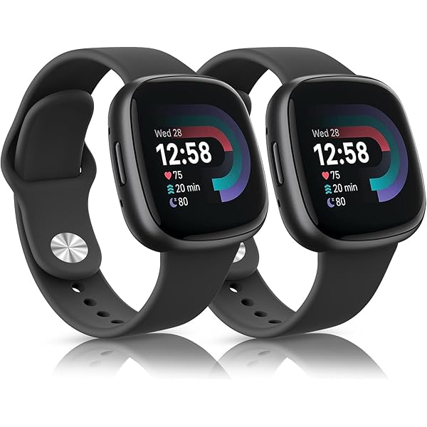 トレーニング用品 Fitbit Versa3 Amazon.com: 4 Pack Stretchy Bands Compatible with Fitbit