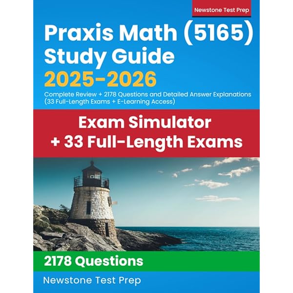 Praxis Mathematics (5165) Secrets Study Guide: Exam Review and