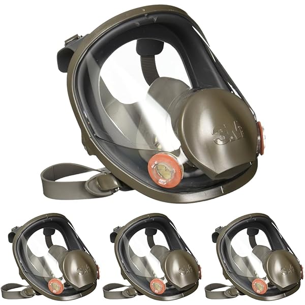 Amazon.com: 3M Full Facepiece Reusable Respirator 7800S-M, Pack of