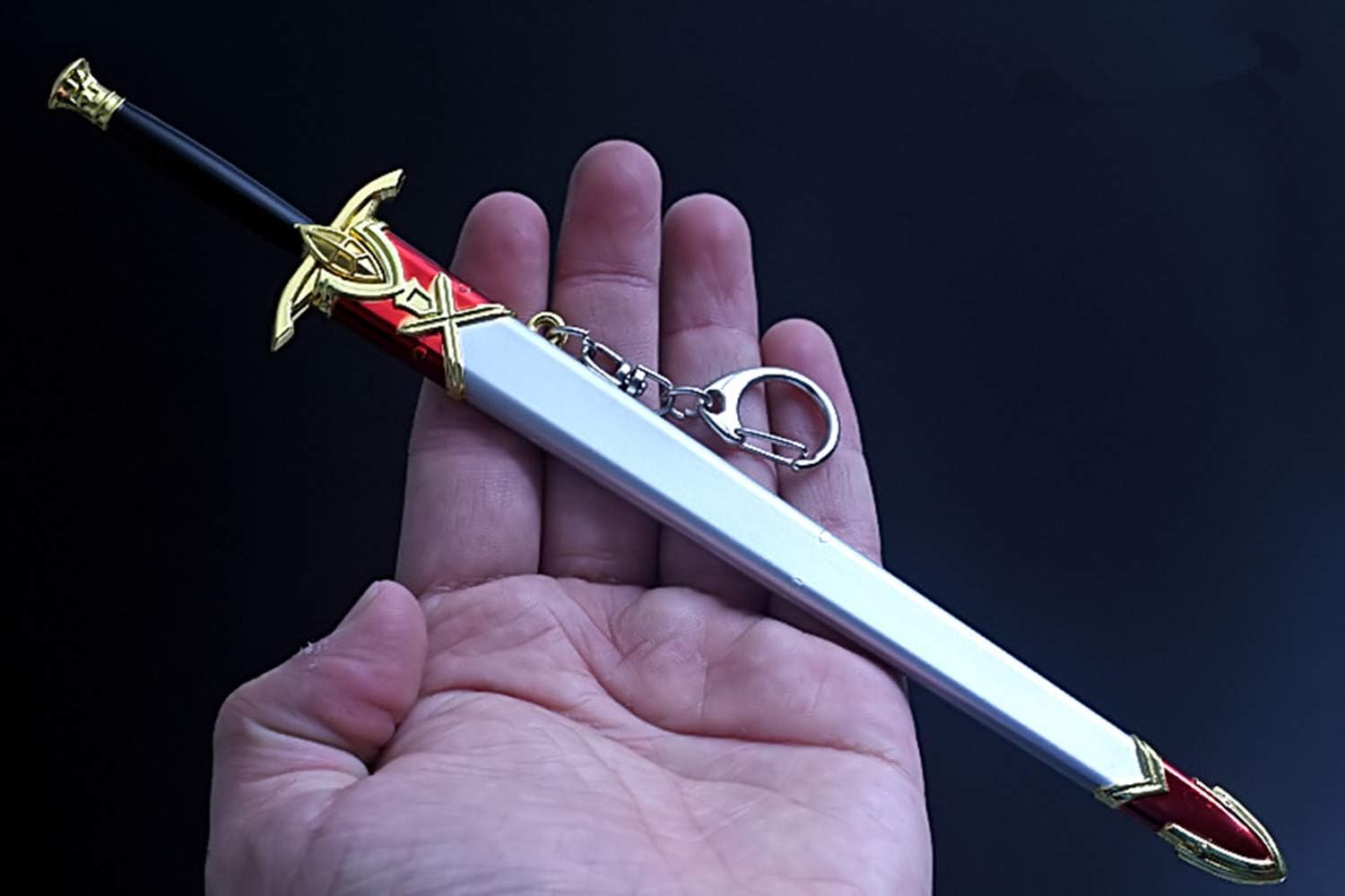 MobillyGame Collection Fate/Grand Order FGO Rider Astolfo Trap of Argalia Keychain Metal Model Keyring Action Figure Arts Toys Backpack Pendant Party Gift