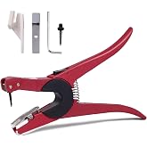 ZHEQOGZH Livestock Ear Tag Applicator for Cattle Sheep Pigs Cow | Cattle Ear Tagger Tool, Metal Ear Tag Pliers for Farm