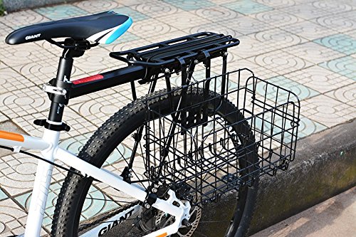 Foldable Metal Wire Basket for Bicycle Bike Front Bag Rear Hanging Bike Basket Bicycle Bag Road MTB Bike Accessories 2