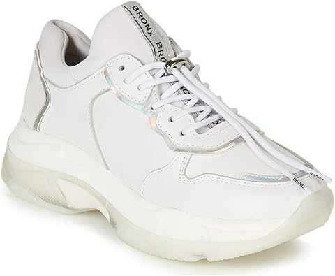 bronx white shoes