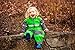 OAKI Rain & Trail Suit - Kid &Toddler - Girl & Boy One Piece Rain Jacket & Pant Classic Green, 6-7