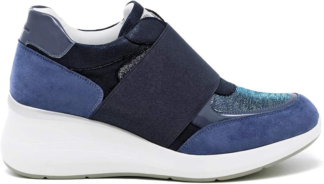 QUEEN HELENA Women's Casual Sports Shoes Without Laces Sneakers