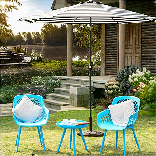 Kamots-Beauty-3-Piece-Outdoor-Furniture-Set-Chairs-Modern-Patio-Furniture-Sets-Plastic-Blue-Chairs-and-Table-Set-Balcony-Furniture-Indoor-Outdoor-Seating-Chairs-Conversation-Set-Bistro-Set-for-Garden
