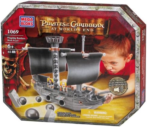 mega bloks pirates of the caribbean black pearl