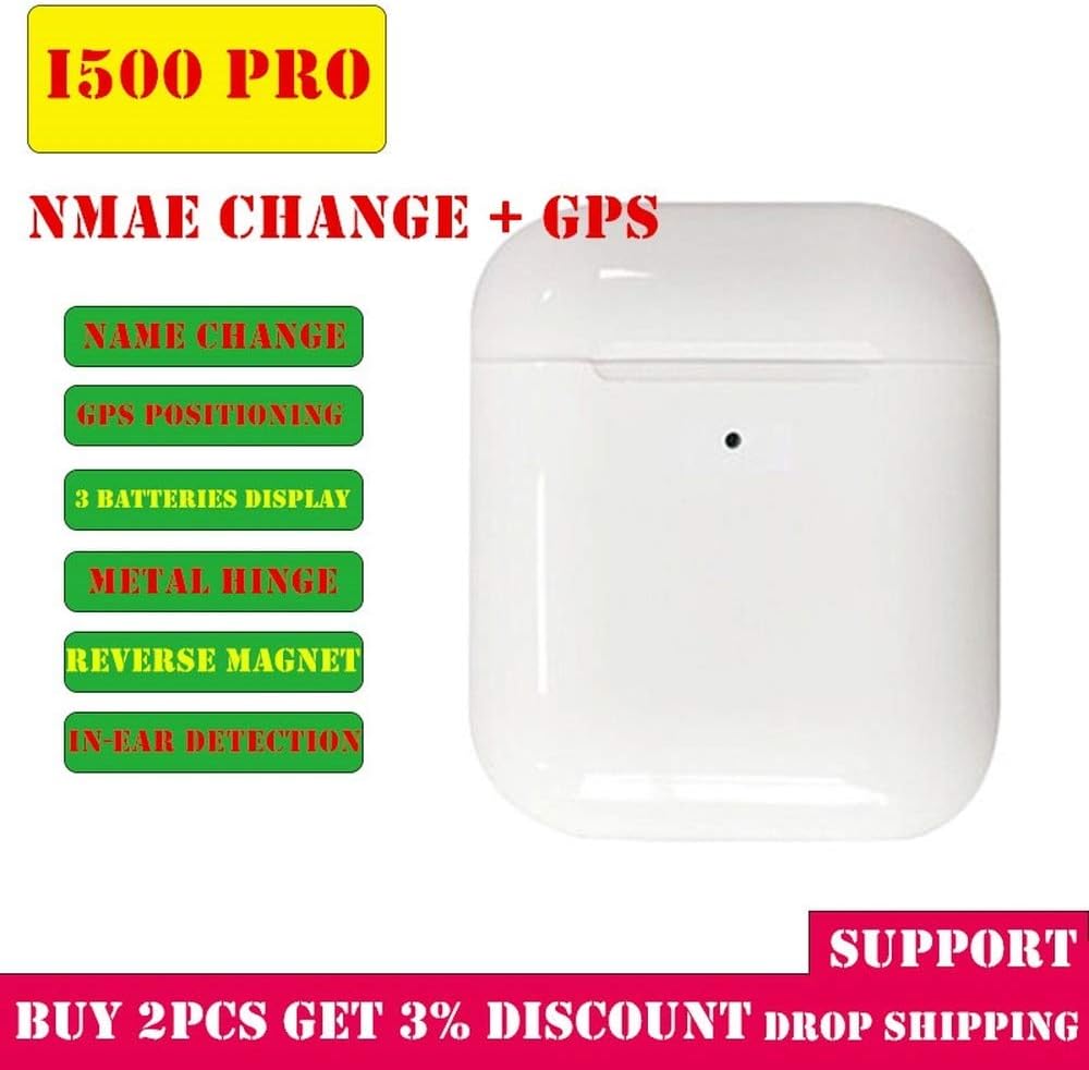 i500 Pro TWS 1:1 Name Change + GPS Positioning Bluetooth 5.0 Earphones HiFi Super Sound Bluetooth Earbuds Sport Headsets pk i10 i12 i10 i11 i20 i60 i80 i100 i200