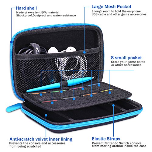2 KINGTOP+Nintendo+Protective+Carrying+Travel
