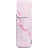 Homakover Heat Resistant Neoprene Curling Iron Cover Bag, Universal Curling Iron Cover Sleeve, Flat Iron Curling Wand Travel 