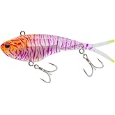 Nomad Design Vertrex Swim 4-1/3" Soft Vibe Fishing Lure | Maximum Slow-Speed Vibration / Compact Body / BKK Hooks (1-1/5oz)