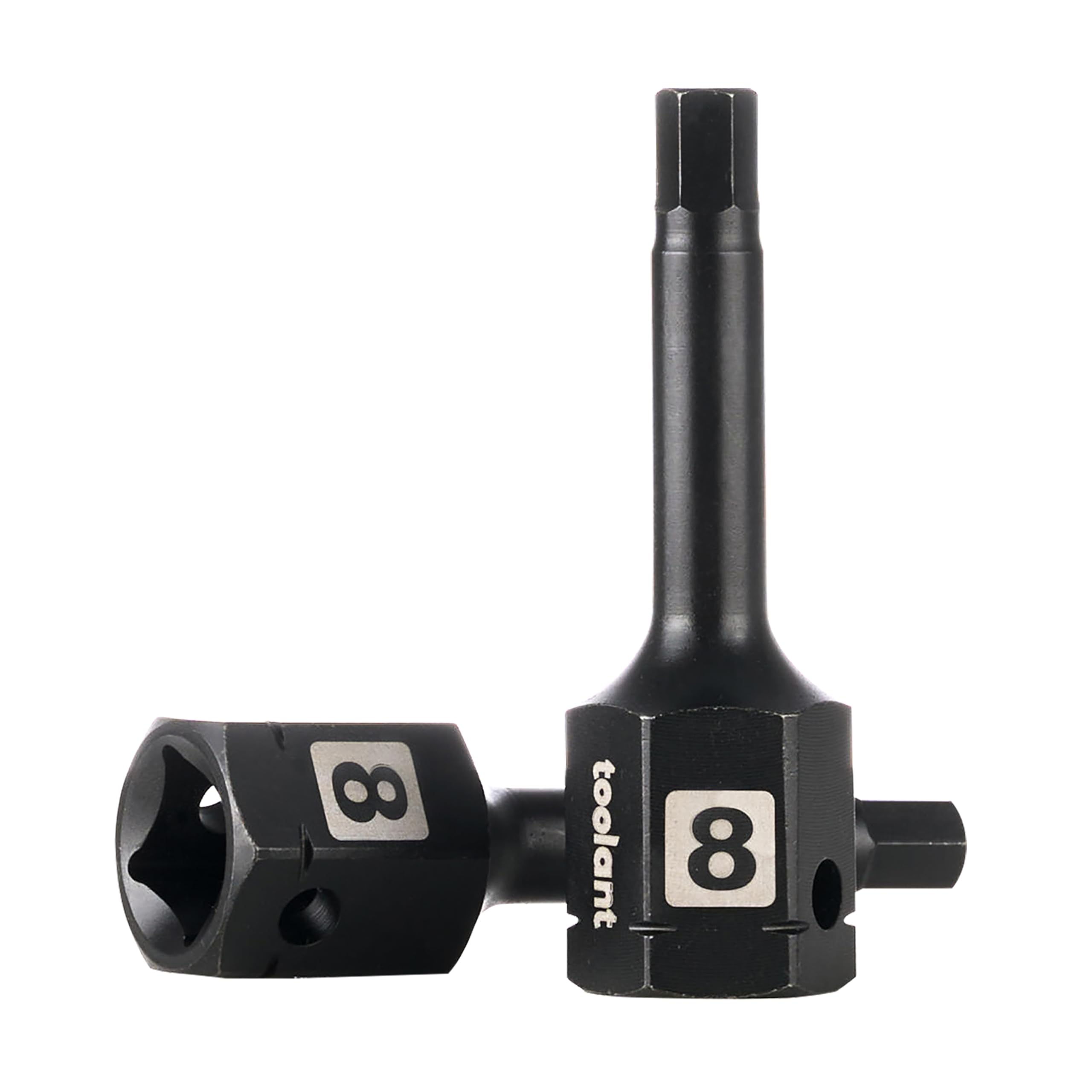 toolant 1/2" drive 8mm impact hex bit socket set