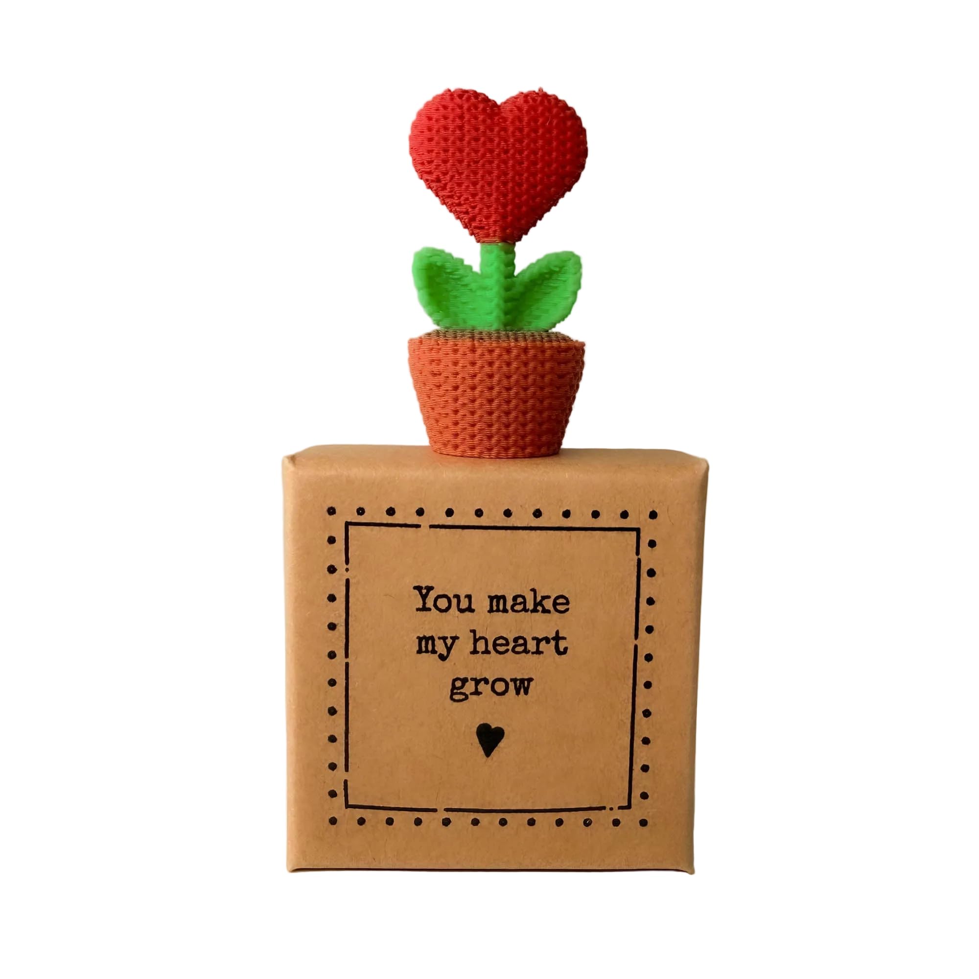 Image Industry You Make My Heart Grow - Tiny Little Gifts - Heart - Best Friend - Sentimental Gifts - Loved One - Valentines