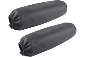 ASECUPDAT 2Pcs 35cm/13.78'' Universal shock covers Suspensione Protector Absorber Nylon Protective Cloth Compatible with TRX450R YFZ450 ATV Quad 150cc-520cc ATV Quad LTZ400 LTR450 Motorcycle Pit Dirt parts