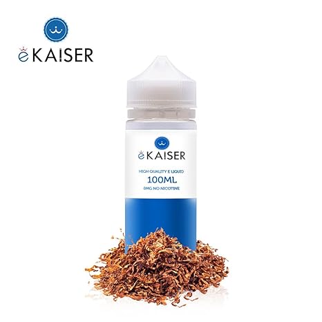 eKaiser Flavors 0mg E-Flüssigkeit Short Fill | 50/50 PG/VG | 100ml Shortfill wiederverwendbare Flasche | Kein Nikotin | Goldt