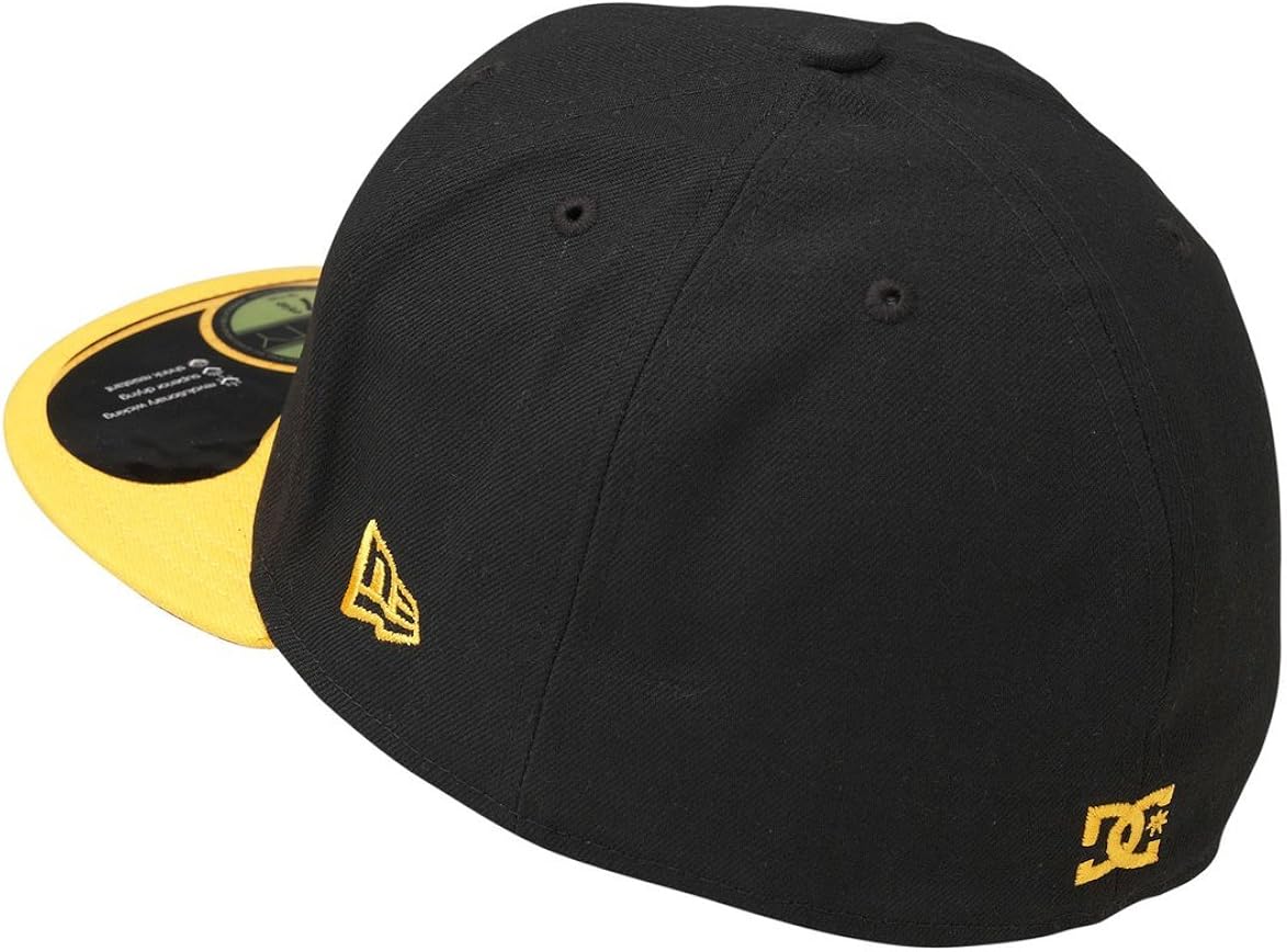 DC Shoes Mens Shoes Empire Se - New Era 59Fifty Hat - Men - 71 - Black Blk/Blazing Yellow 71/8: Clothing