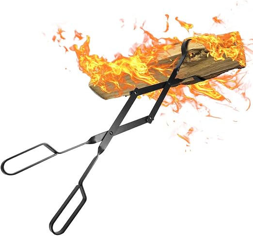 Amazon Com Fireplace Log Tongs 26 Heavy Duty Indoor Firewood
