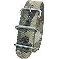 BERTUCCI DX3 B-64MC 22mm Camo 2-Ply Multicam w/Nano Nylon Watch Band