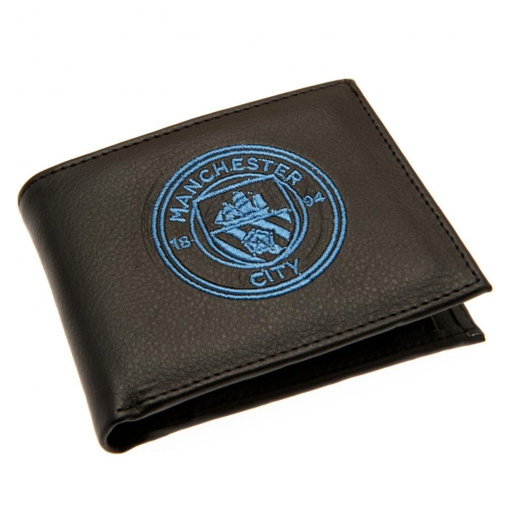 Manchester City F.C. Money Wallet with Embroidered Club Crest
