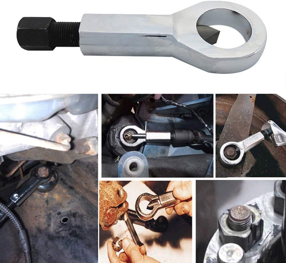 KAKO 4-Pack Metal Nut Splitter Set – Heavy-Duty Manual Nut Cracker Remover For Rusted, Damaged, Or Stuck Nuts (Sizes #1-#4, 9-27mm Range)