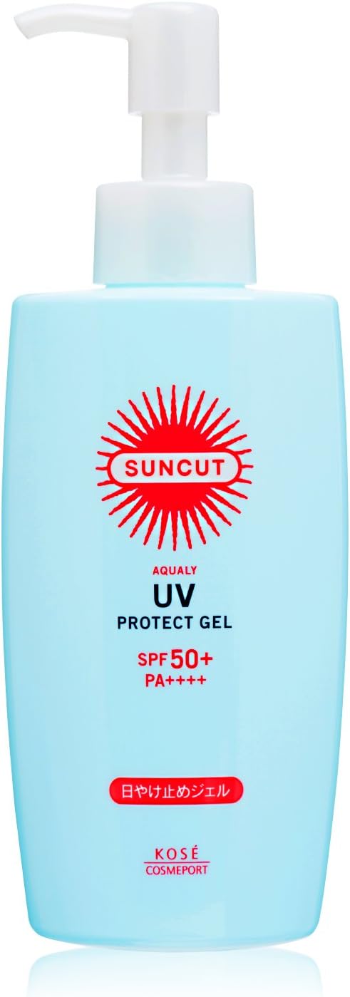 Amazon Co Jp Kose コーセー サンカット 日焼け止め ジェル 50 ポンプ 無香料 160g Spf50 Pa ビューティー