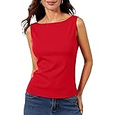 winkbay Women's Y2k Tie Backless Tank Top Summer Crew Neck Sleeveless Party Club Tops
