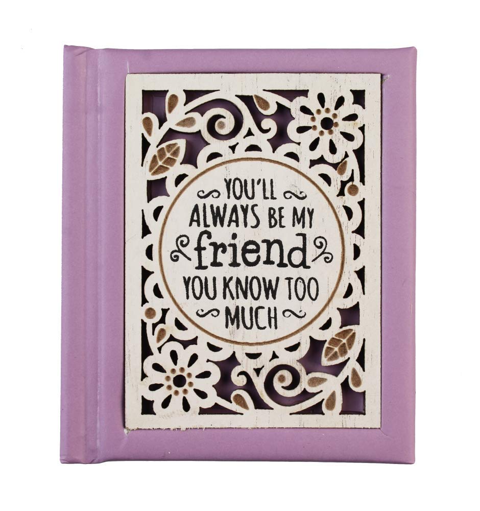 History & Heraldry Woodcuts Sentiment Mini Quotation Book Youll Always be My Friend