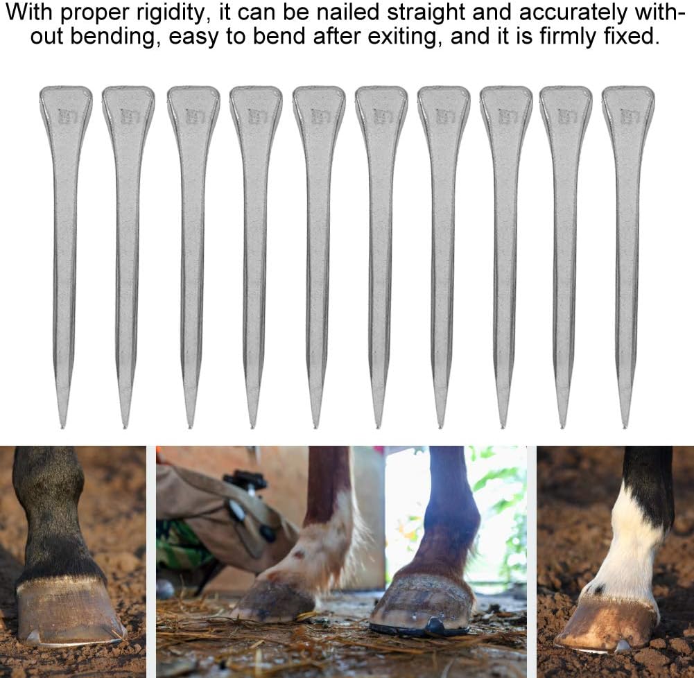 250Pcs E5 Horseshoe nails Stianless Steel Horseshoe Nail Horse Supply Tool Accessories Fine Workmanship - Image 5