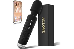 Sex Toys Vibrator Dildo for Women - Allovü Personal Wand Massager Vibrators, USB Rechargeable Vibrating Clitoral Stimulator S
