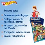Hot Wheels 3-IN-1 Collapsible Car Storage Box & Playmat - Organize 200 Cars view 9