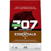Formula 707 Daily Essentials Ration Balancer Supplement for Horses, 6 lb Bag &ndash; 48 Servings &ndash; Concentrated Complete Vitamin &amp; Mineral Pellet