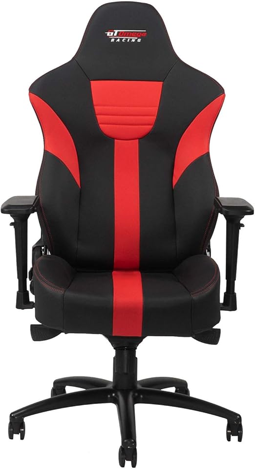 Amazon Com Gt Omega Master Xl Racing Gaming Chair With Lumbar Support Heavy Duty Ergonomic Office Desk Chair With 4d Adjustable Armrest Recliner Pvc Leather Esport Seat For Racing Console