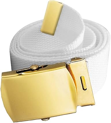 military web belts open face buckle