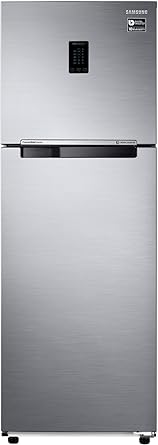 Samsung 345 L 3 Star Frost Free Double Door Refrigerator(RT37M5518S8/HL, Elegant Inox, Convertible, Inverter Compressor)