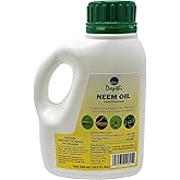 Deepthi Pure Neem Oil for Plants – 16.9 Fl Oz (500 ml) – Cold Pressed Natural Garden Spray – Kills Aphids, Mites, Caterpillars, Beetles – Insecticide & Fungicide for Indoor Outdoor Use