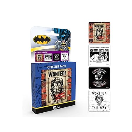 Compra GB Eye LTD, DC Comics, Joker, Set de Posavasos en Amazon.es
