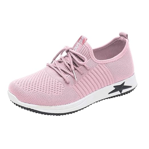 Dener Women Ladies Slip On Sneakers Breathable Wide