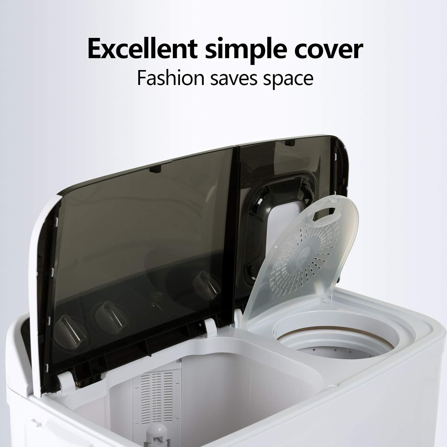 KUPPET Compact Twin Tub Portable Mini Washing Machine 21lbs Capacity Review