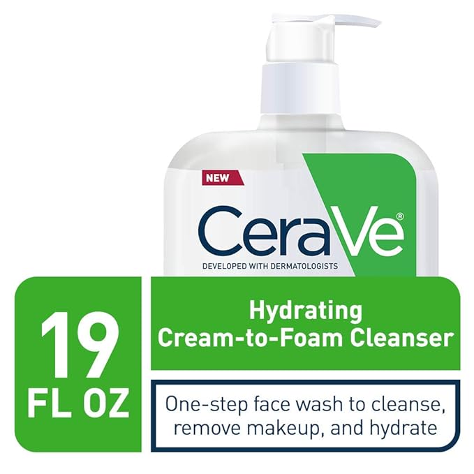 cerave hydrating cleanser makeup remover